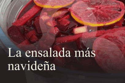 Receta de ensalada de Noche Buena